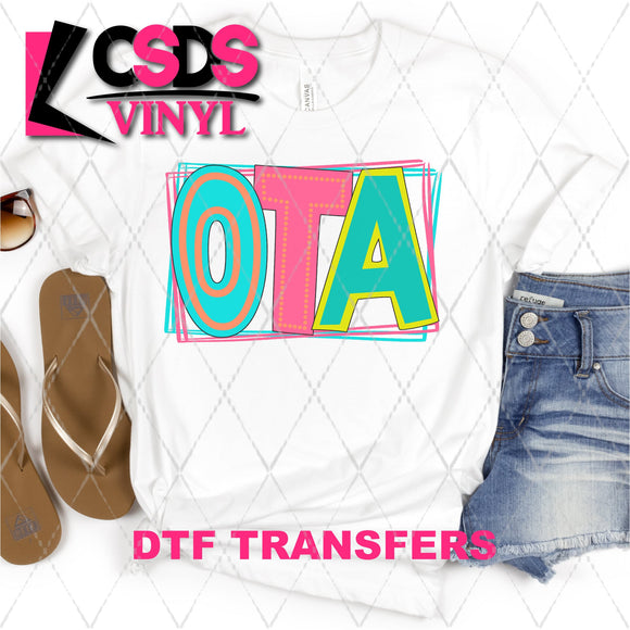 DTF Transfer - DTF002168 Moodle Word OTA