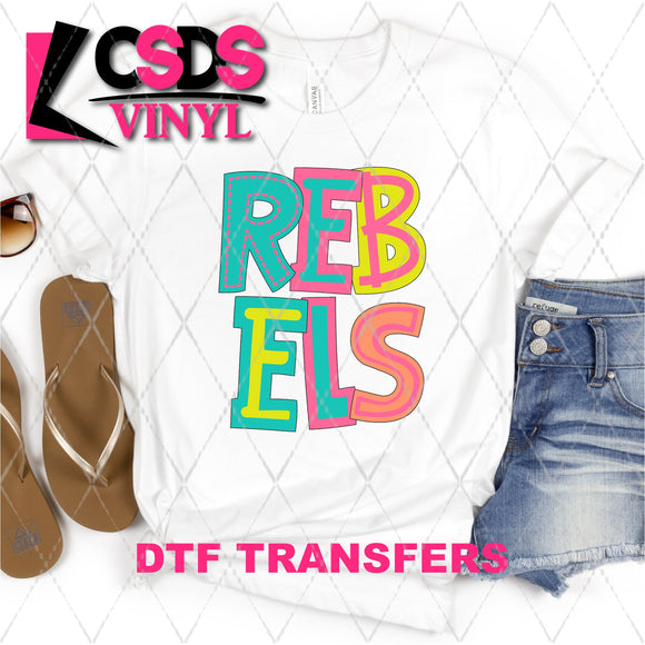 DTF Transfer - DTF002187 Moodle Word Rebels