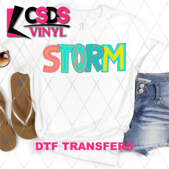 DTF Transfer - DTF002208 Moodle Word Storm