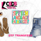 DTF Transfer - DTF002235 Moodle Word Speech Language Pathologist