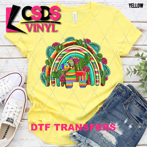 DTF Transfer - DTF002299 Fiesta Rainbow