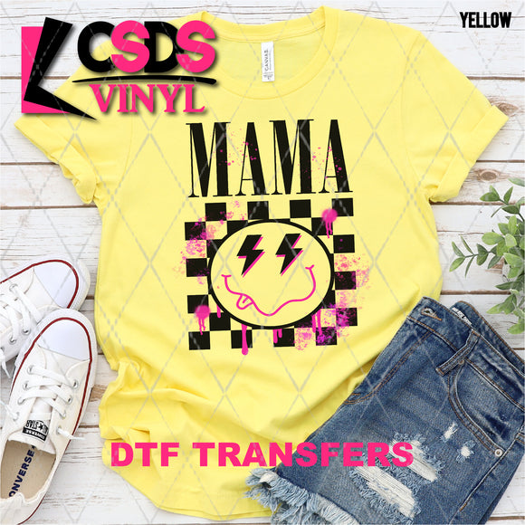 DTF Transfer - DTF002313 Mama Pink Melted Smile