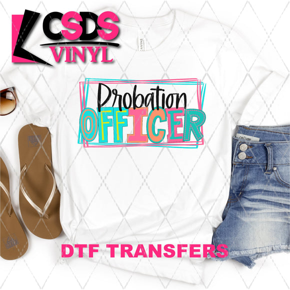 DTF Transfer - DTF002351 Moodle Word Probation Officer