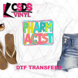 DTF Transfer - DTF002352 Moodle Word Pharmacist