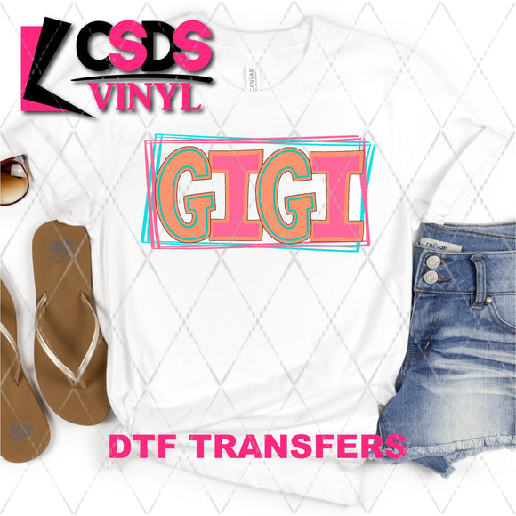 DTF Transfer - DTF002370 Moodle Word Gigi