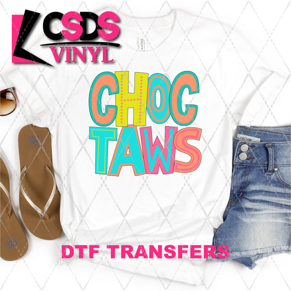 DTF Transfer - DTF002376 Moodle Word Choctaws