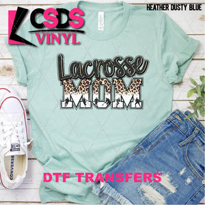 DTF Transfer - DTF002441 Lacrosse Mom Leopard