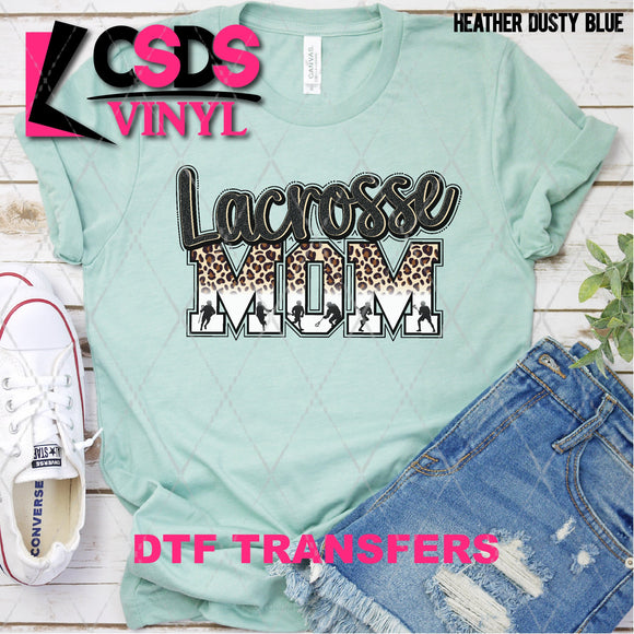 DTF Transfer - DTF002441 Lacrosse Mom Leopard