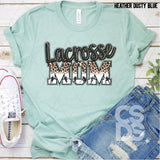 DTF Transfer - DTF002441 Lacrosse Mom Leopard