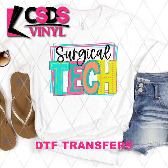 DTF Transfer - DTF002444 Moodle Word Surgical Tech