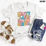 DTF Transfer - DTF002474 Retro Happy Last Day of School