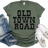Screen Print Transfer - Old Town Road - Black DISCONTINUED