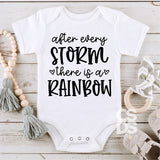 Screen Print Transfer - After Every Storm INFANT - Black