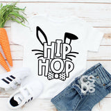 Screen Print Transfer - Hip Hop Boy Coloring Page YOUTH - Black