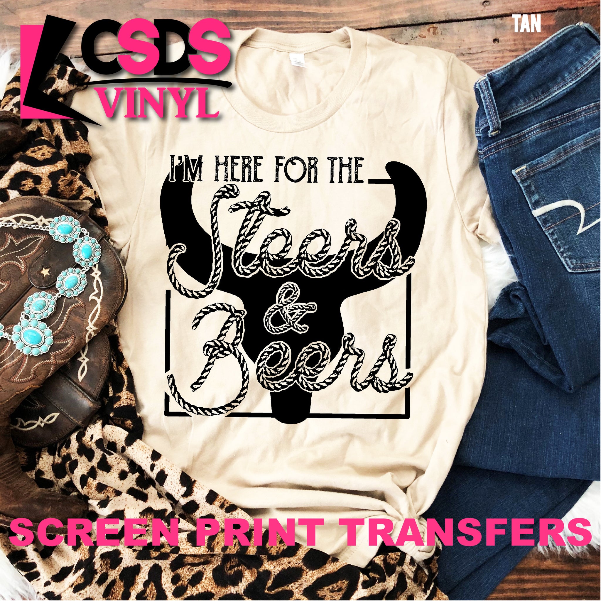 Screen Print Transfer License for 1-5 designs- Brit hotsell Leora Designs graphics