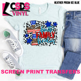 Screen Print Transfer - Faith Family Freedom - Full Color *HIGH HEAT*