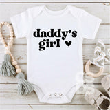 Screen Print Transfer - Daddy's Girl INFANT - Black