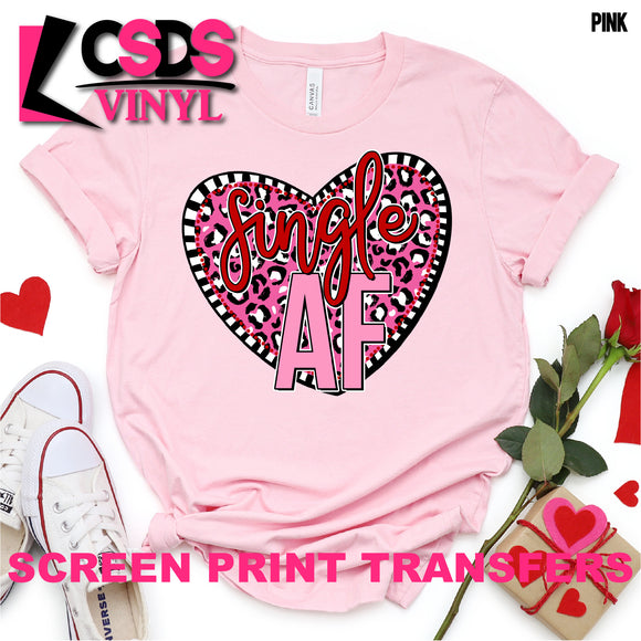 Screen Print Transfer - Single AF - Full Color *HIGH HEAT*