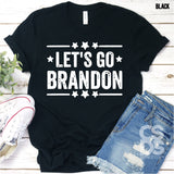 Screen Print Transfer - Let's Go Brandon - White