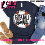Screen Print Transfer - Baseball Mama - Full Color *HIGH HEAT*