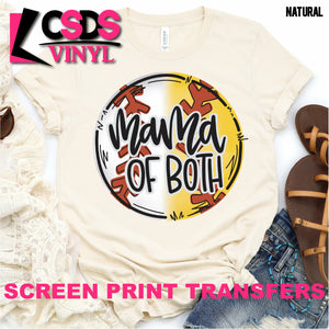 Screen Print Transfer - Mama of Both - Full Color *HIGH HEAT*