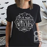 Screen Print Transfer - The Granddaughters of the Witches - White