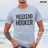 Screen Print Transfer - Weekend Hooker - Black