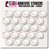 Vinyl Sticker Sheet - STK0004