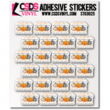 Vinyl Sticker Sheet - STK0025