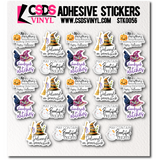 Vinyl Sticker Sheet - STK0056 *Variety Pack*