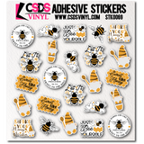 Vinyl Sticker Sheet - STK0069 *Variety Pack*