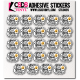 Vinyl Sticker Sheet - STK0085