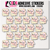 Vinyl Sticker Sheet - STK0105