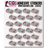 Vinyl Sticker Sheet - STK0133