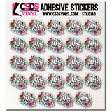 Vinyl Sticker Sheet - STK0140