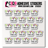 Vinyl Sticker Sheet - STK0201
