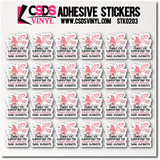 Vinyl Sticker Sheet - STK0203