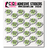 Vinyl Sticker Sheet - STK0246