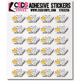 Vinyl Sticker Sheet - STK0256