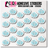 Vinyl Sticker Sheet - STK0265