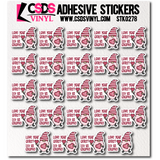 Vinyl Sticker Sheet - STK0278