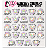 Vinyl Sticker Sheet - STK0352