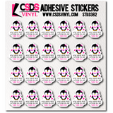 Vinyl Sticker Sheet - STK0382