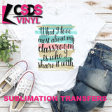 Garment Transfer - SUB0722
