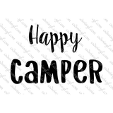 SVG0072 - Happy Camper - SVG Cut File