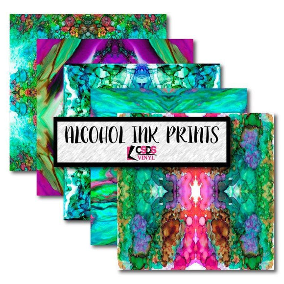 Ready to Ship Printed Vinyl - Printed Multipack MPK003 - Alcohol Ink
