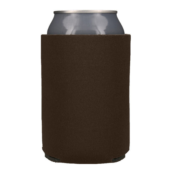 Blank Collapsible Beverage Coolers- Brown