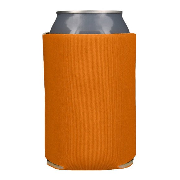 Blank Collapsible Beverage Coolers- Burnt Orange