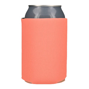 Blank Collapsible Beverage Coolers- Coral