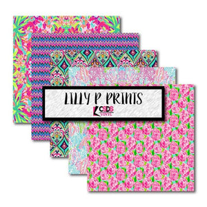 Ready to Ship Printed Vinyl - Printed Multipack MPK017 - Lily P
